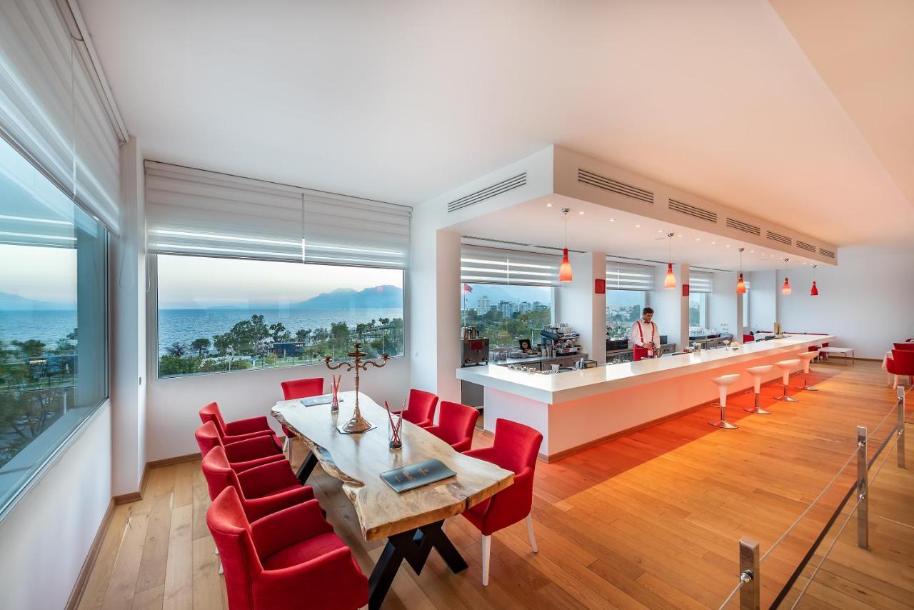 Sunis Hoteles Hotel SU Antalya Exterior foto The Sky Bar