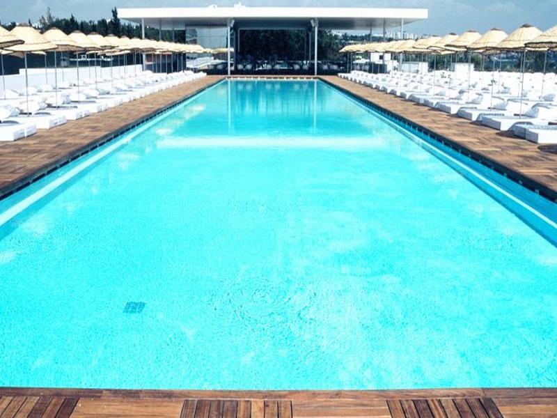 Sunis Hoteles Hotel SU Antalya Exterior foto The pool at the 12th floor