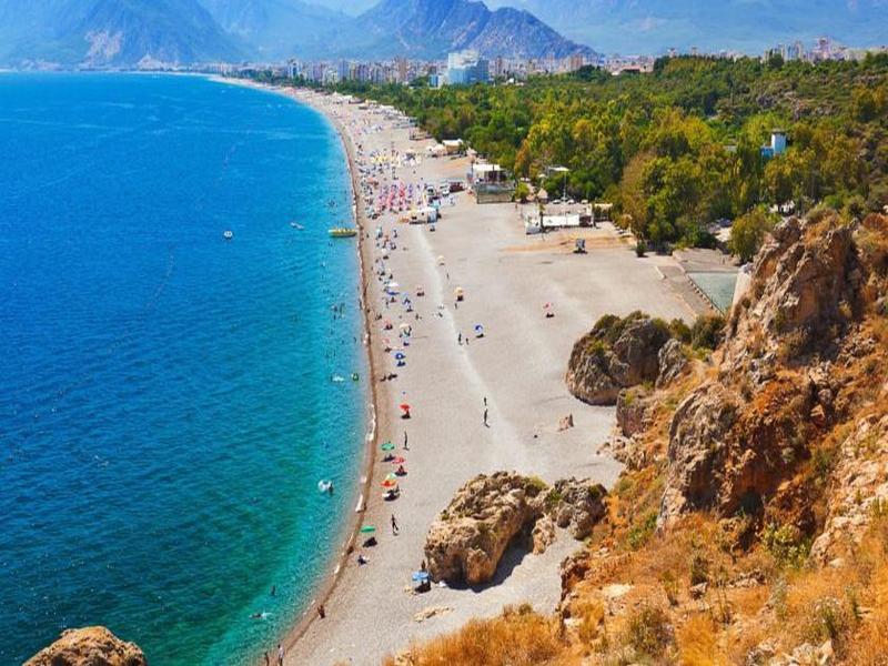 Sunis Hoteles Hotel SU Antalya Exterior foto Ladies Beach
